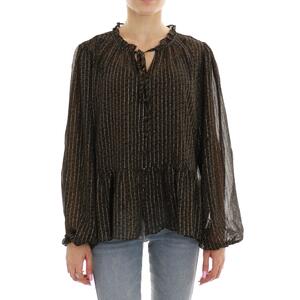 CAMICIA LUREX NERO